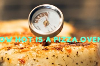 How hot is a pizza oven?