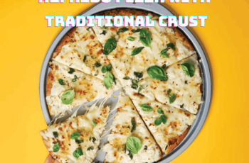 Alfredo Pizza with Traditional Crust recipe
