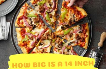 How big is a 14 inch pizza?