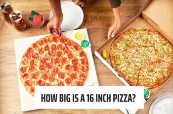 How big is a 16 inch pizza? How many slices in a 16 inch pizza?