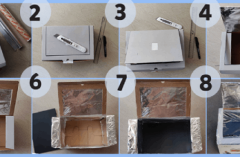 How to Make a Pizza Box Solar Oven