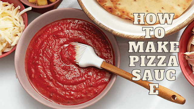 How to make pizza sauce?