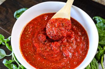 How to make pizza sauce from pasta sauce