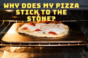 Why does my pizza stick to the stone?